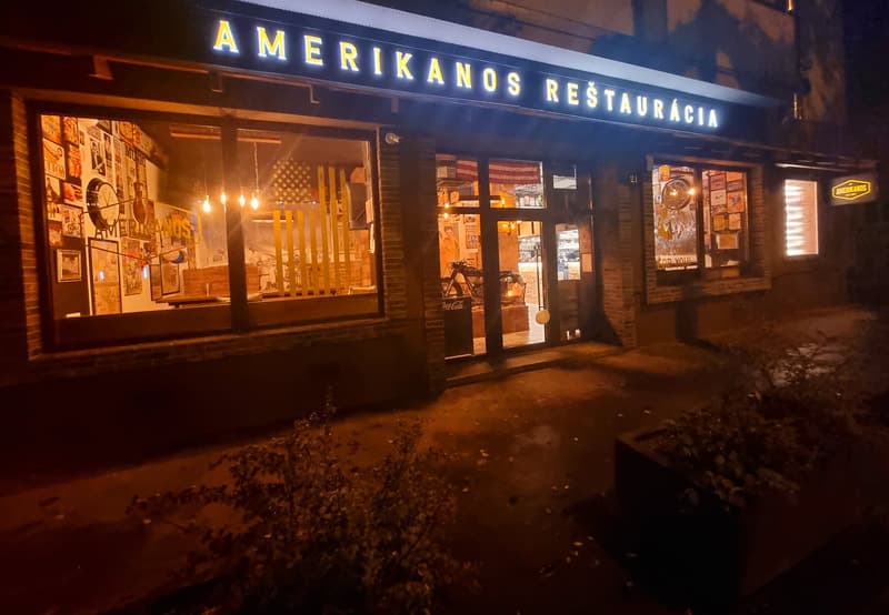 AMERIKANOS – burger reštaurácia v meste Bratislava
