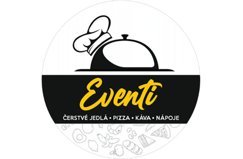 Logo EVENTI – burger reštaurácia v meste Santovka