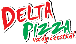 Logo Delta Pizza – burger reštaurácia v meste Gbely