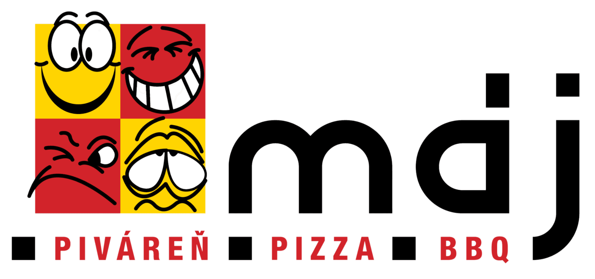 Logo MÁJ - piváreň, pizza, BBQ – burger reštaurácia v meste Žilina