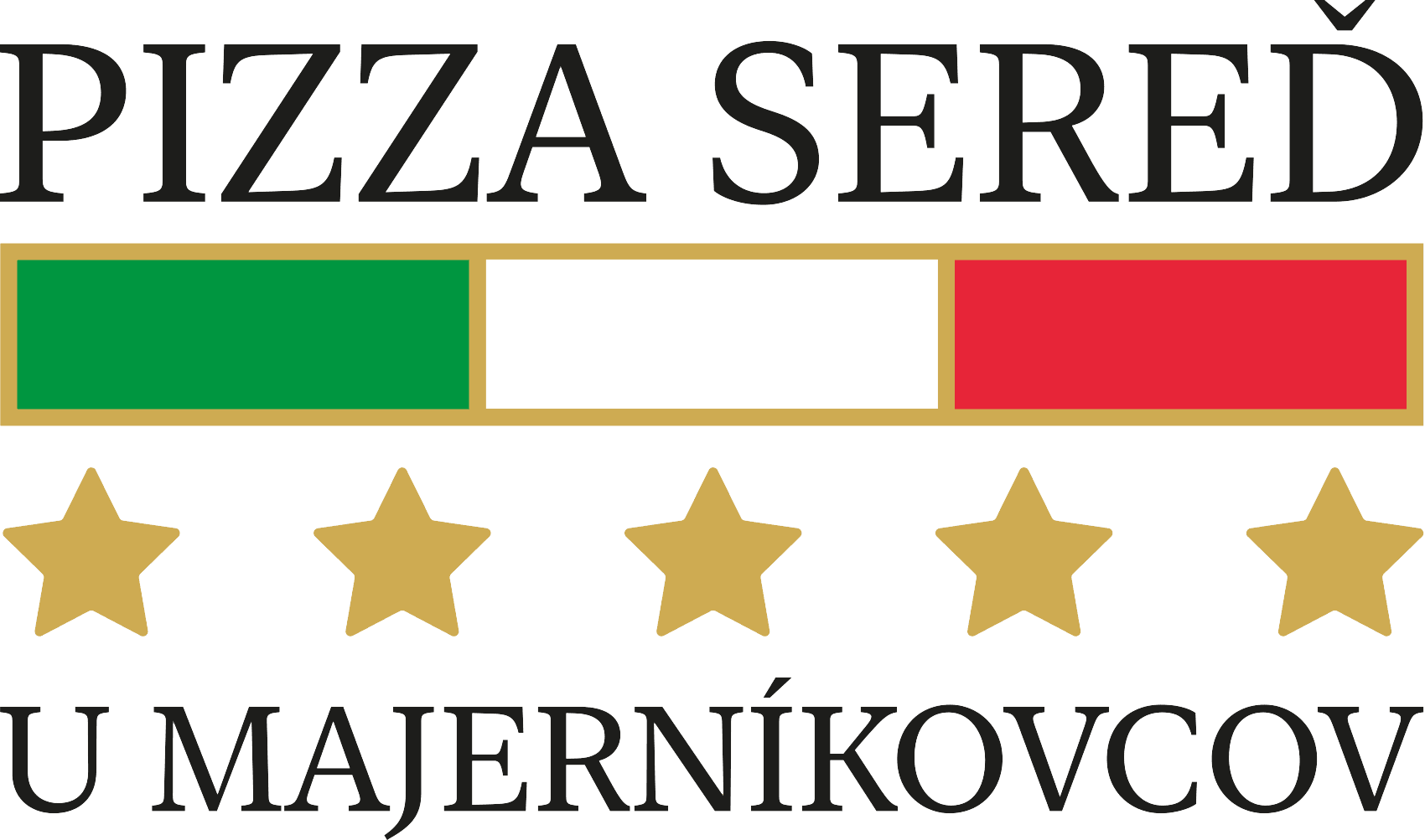 Logo Pizza U Majerníkovcov – burger reštaurácia v meste Váhovce