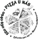 Logo Pizza u nás – burger reštaurácia v meste Bánovce nad Bebravou