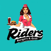 Logo Riders Burgers & Grill – burger reštaurácia v meste Kalná, Kalná nad Hronom