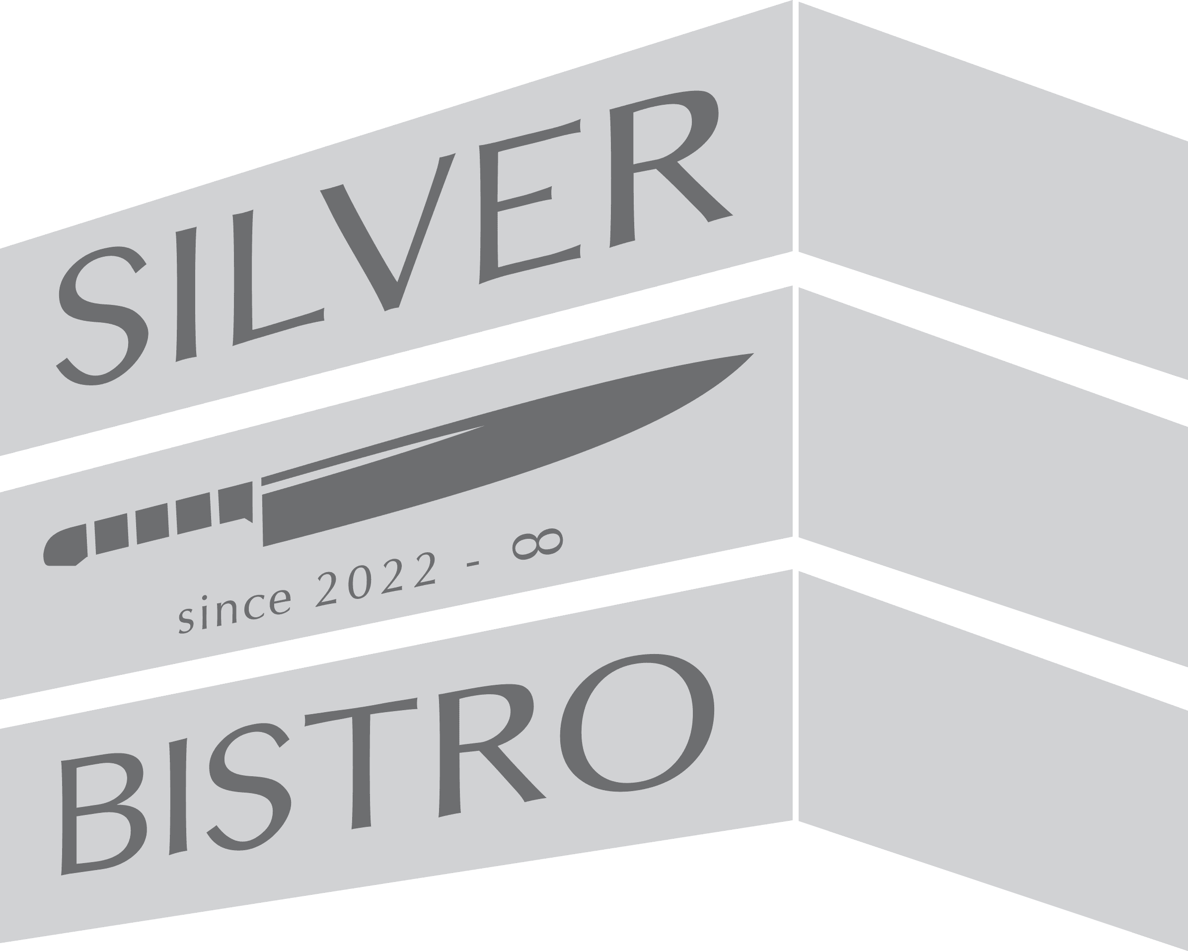 Logo Silver Bistro – burger reštaurácia v meste Nové Zámky